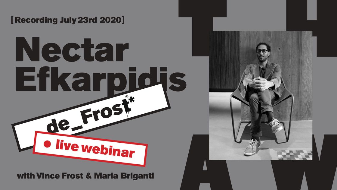 de_Frost #59 - Redefining development with Nectar Efkarpidis - Live Webinar